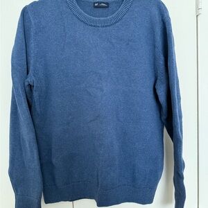 GAP Blue Classic Crewneck Sweater